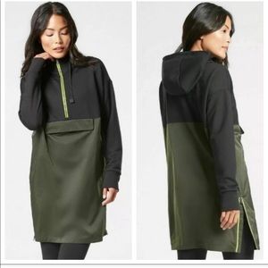 Athleta Radiant Hybrid Sweatshirt Dress